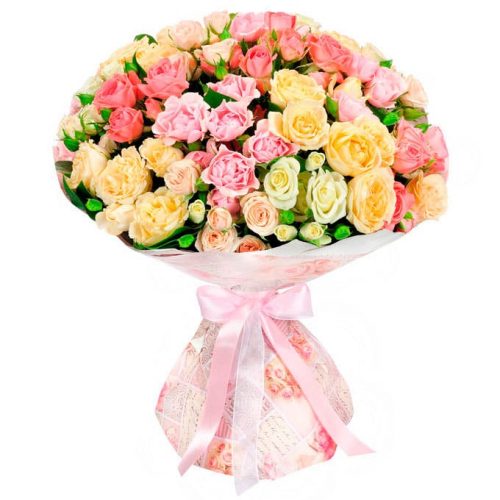 Цветочный букет «Весенний бриз»