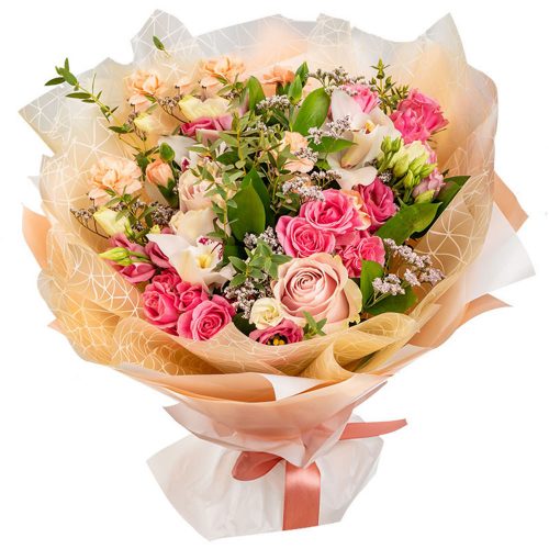 Цветочный букет «Весенний шарм»