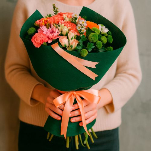 Букет цветов «Чудо природы»